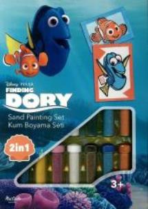 Okładka książki Kolorowy piasek - Gdzie jest Dory DUMEL