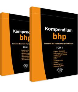 Okładka książki Kompendium BHP Część 1 i 2