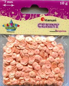 Opakowanie Konfetti 7mm 10 Łosoś (CO7/102)