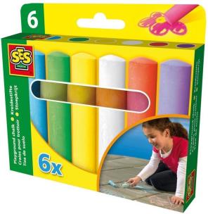 Opakowanie Kreda kolorowa do chodników - 6 kolorów