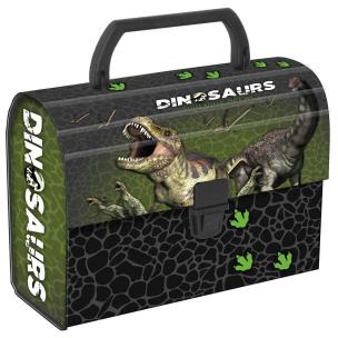 Okładka książki Kuferek oklejany Dinozaur DERFORM