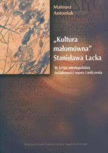 Okładka książki Kultura małomówna Stanisława Lacka