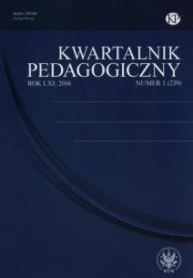 Opakowanie Kwartalnik Pedagogiczny 1/2016