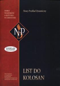 Okładka książki List do Kolosan
