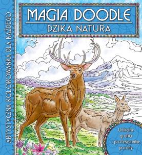 Okładka książki Magia Doodle. Dzika natura