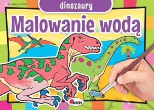 Okładka książki Malowanie wodą Dinozaury