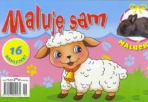 Okładka książki Maluje sam. Owieczka