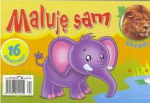 Okładka książki Maluje sam. Safari