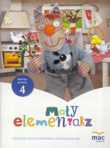 Okładka książki Mały Elementarz. Karty pracy RPP cz.4 MAC
