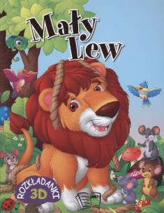 Okładka książki Mały Lew Rozkładanki 3D