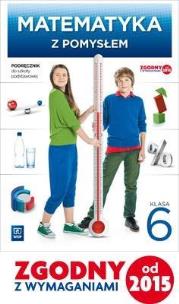 Okładka książki Matematyka SP KL 6 podręcznik Matematyka z pomysłem