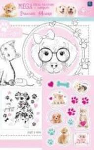 Opakowanie Mega zestaw kreatywny A2 z naklejkami Puppy Sign