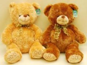 Opakowanie Miś Hugo 38 cm, 2 kolory