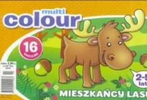 Okładka książki Multi colour 2 Mieszkancy lasu