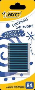 Opakowanie Naboje do piór niebieskie 24 sztuki BIC