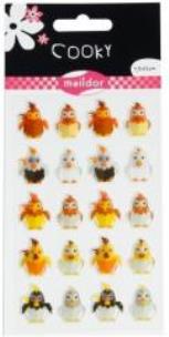 Opakowanie Naklejki 3D Kury MAILDOR