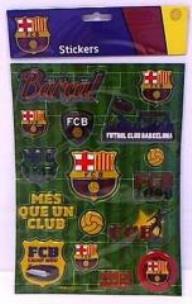 Opakowanie Naklejki FC Barcelona