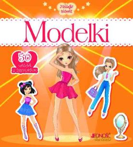 Okładka książki Naklejki Iskierki Modelki