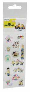 Opakowanie Naklejki mini Minionki
