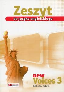 Okładka książki New Vioces 3 Zeszyt do języka angielskiego
