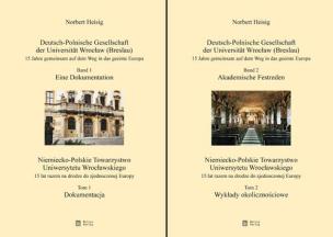 Okładka książki Niemiecko-Polskie Towarzystwo Uniwersytetu Wrocławskiego Tom 1-2