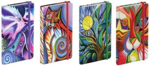 Opakowanie Notatnik Narcissus City Cats 12x17 zestaw 4 wzory