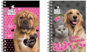 Opakowanie Notes Spiralny A6 Cleo i Frank (10szt) DERFORM