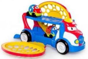 Okładka książki Oball Laweta z samochodzikami DUMEL