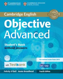 Okładka książki Objective Advanced Student's Book without Answers with CD-ROM with Testbank