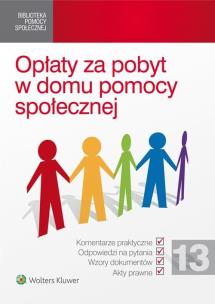 Okładka książki Opłaty za pobyt w domu pomocy społecznej