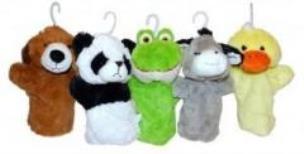 Opakowanie Pacynki Małe ZOO 23 cm, 5 wzorów