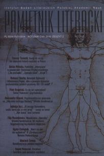 Opakowanie Pamiętnik Literacki 2/2016