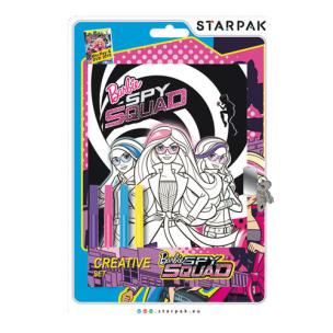 Opakowanie Pamiętnik z pisakami Barbie Tajne Agentki