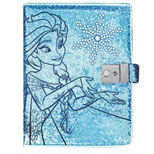 Opakowanie Pamiętnik zamykany z diamentami Frozen