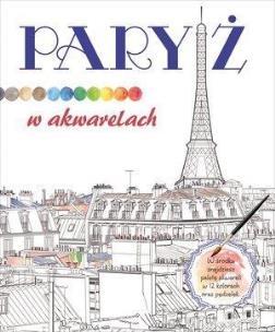 Okładka książki Paryż w akwarelach