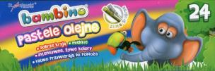 Opakowanie Pastele olejne Bambino 24 kolorów