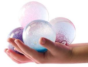 Opakowanie Piłeczka z brokatem