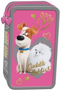 Opakowanie Piórnik podwójny z wyposażeniem THE SECRET LIFE OF PETS