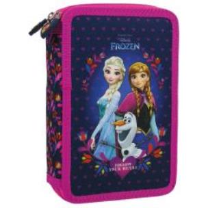 Opakowanie Piórnik z wyposażeniem 2-kom. Kraina Lodu DERFORM