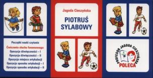 Okładka książki Piotruś sylabowy - pakiet sześciu talii kart do gry