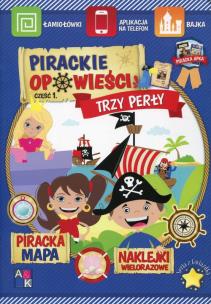 Okładka książki Pirackie opowieści 1 Trzy perły