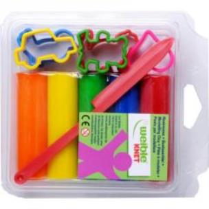 Opakowanie Plastolinka - 5 wałków, 5 foremek