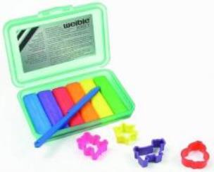 Opakowanie Plastolinka - 6 wałków z akcesoriami w pudełku