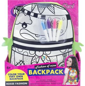 Opakowanie Plecak do malowania Zwierzak + pisaki zielony