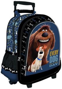 Opakowanie Plecak szkolny na kółkach 15'' Secret life of pets