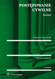 Okładka książki Postępowanie cywilne Kazusy