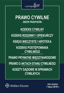 Okładka książki Prawo cywilne Zbiór przepisów