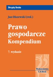 Okładka książki Prawo gospodarcze. Kompendium
