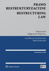 Okładka książki Prawo restrukturyzacyjne Restructuring law