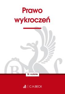 Okładka książki Prawo wykroczeń